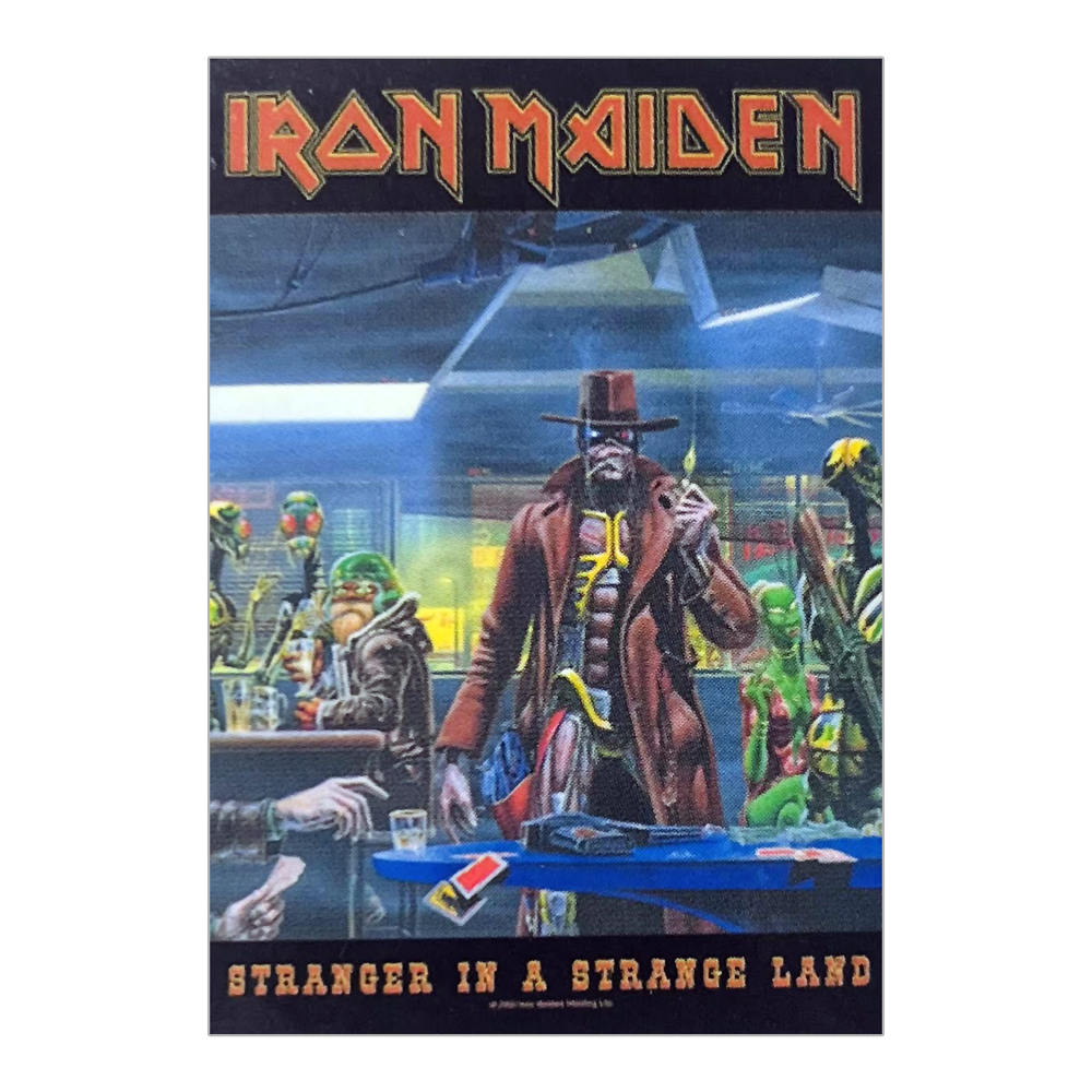 IRON MAIDEN Stranger in a Strange Land Flag