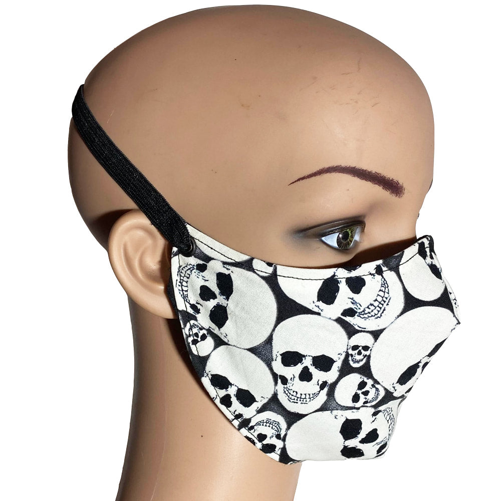 Moonlit Ossuary Face Mask - Glow in the Dark