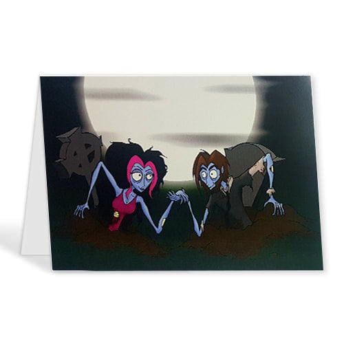 Partners In Crime Blank Card