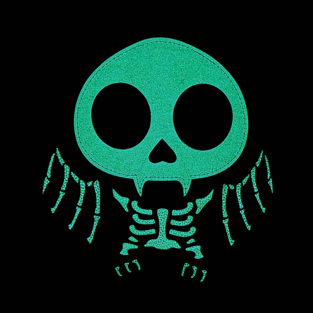 Skeleton Bat Glow in the Dark Shoulder Bag