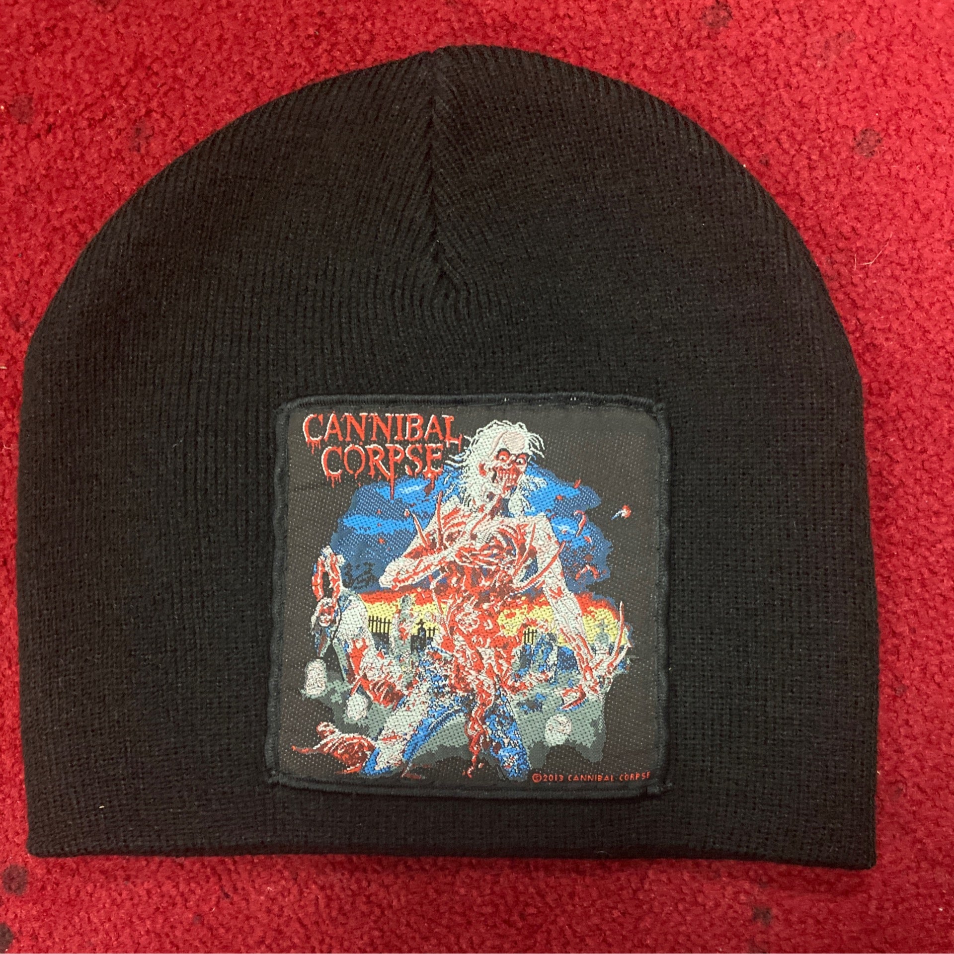 Cannibal Corpse Patch Beanie