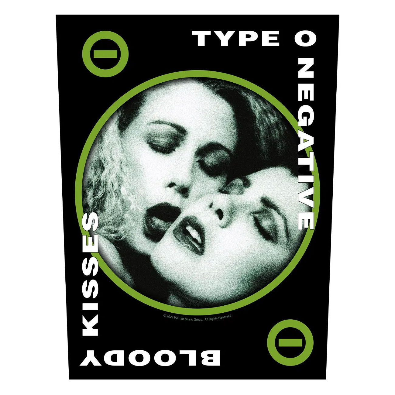 TYPE O NEGATIVE Bloody Kisses Back Patch