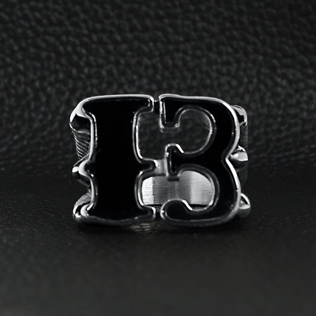 Lucky "13" Dragon Claw Signet Ring