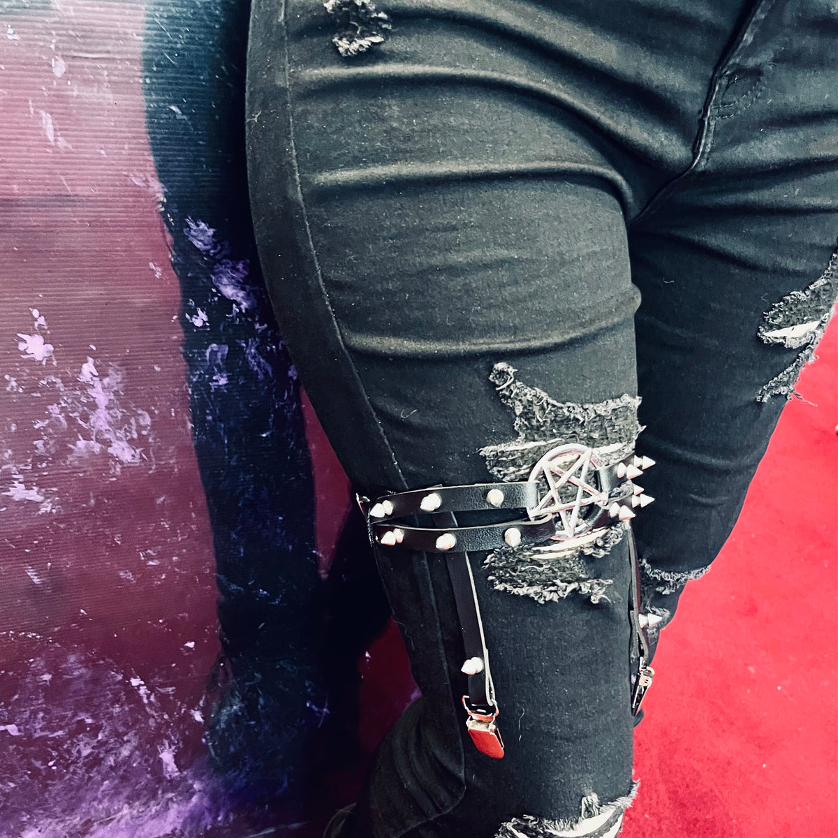 Wicked Ways Spike Garter