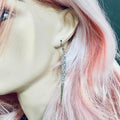 Lightning Bolt Spike Earrings