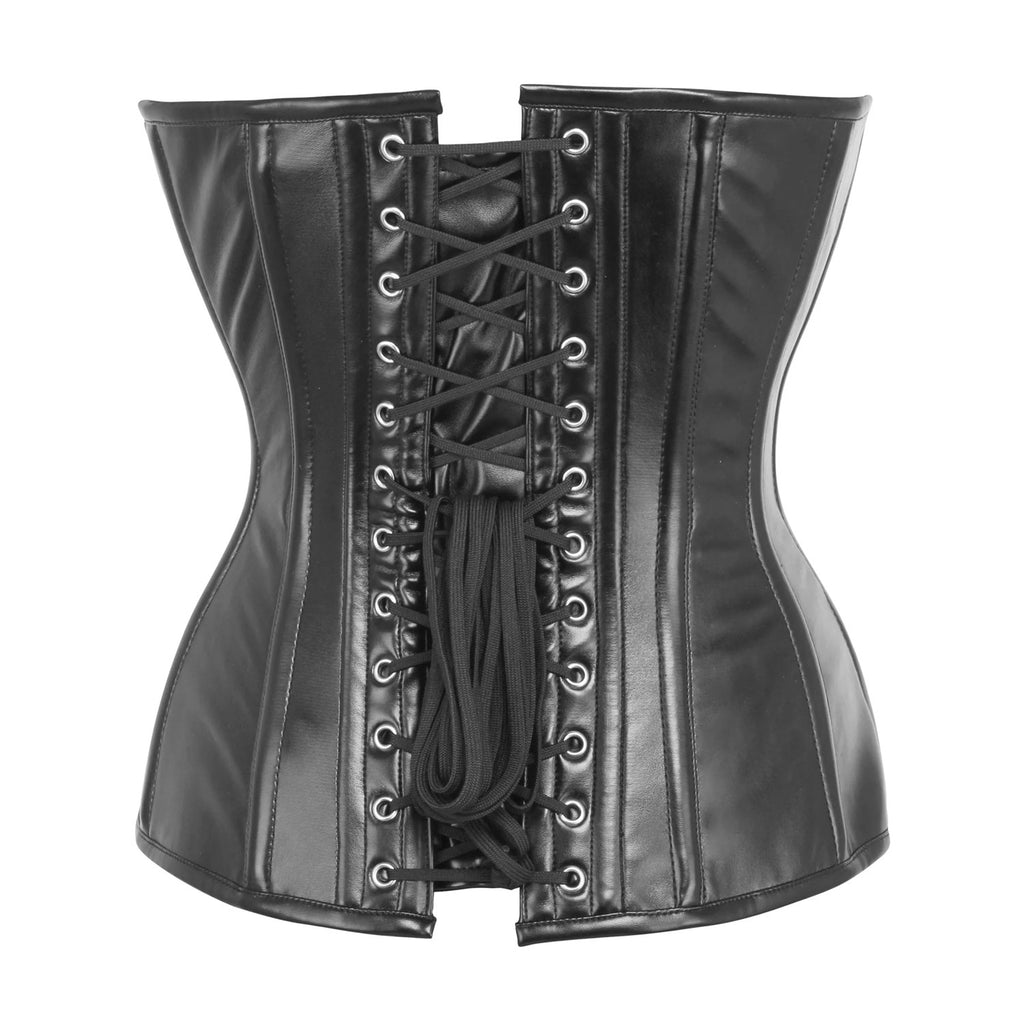 Sloane Leatherette Overbust Corset