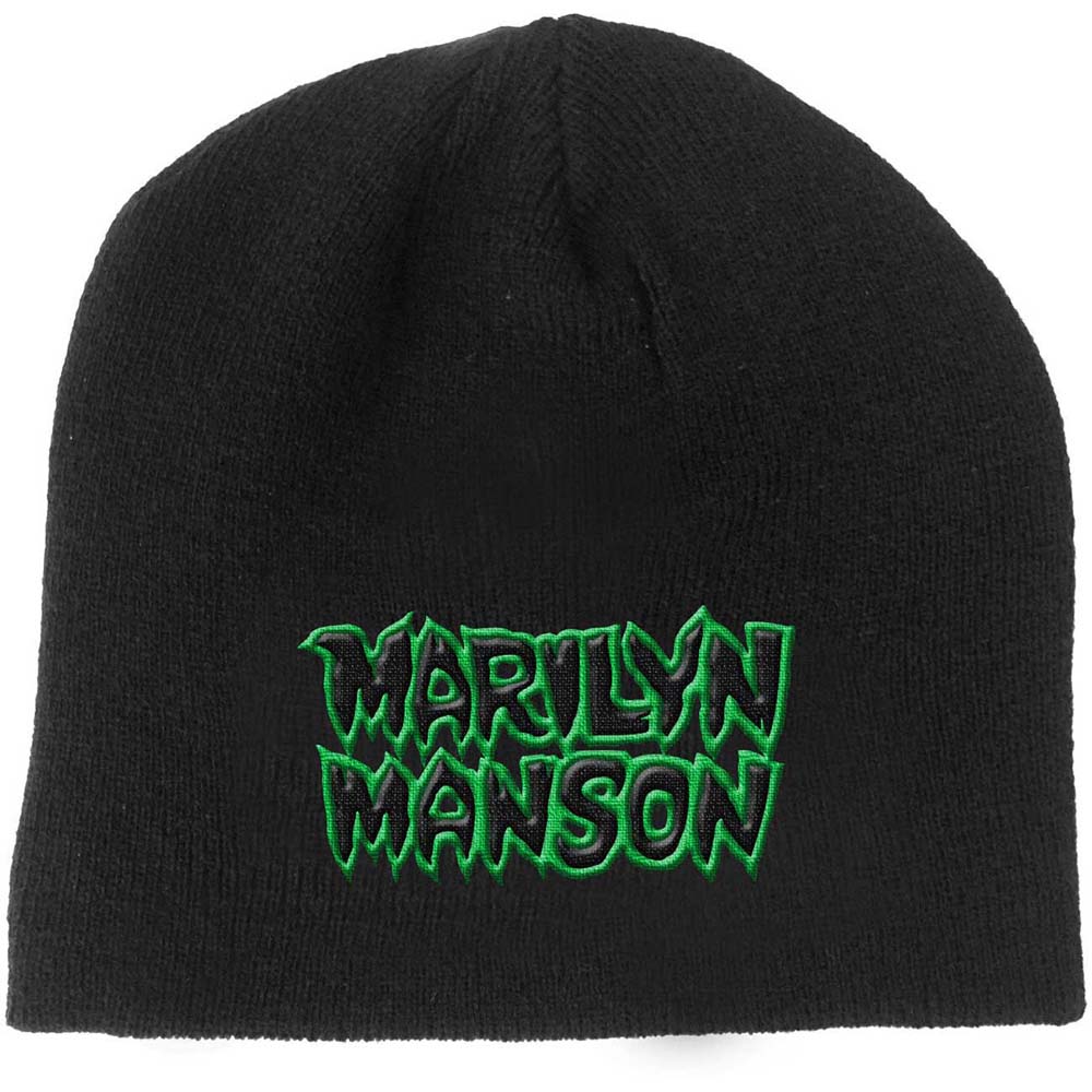 MARILYN MANSON Green Beanie