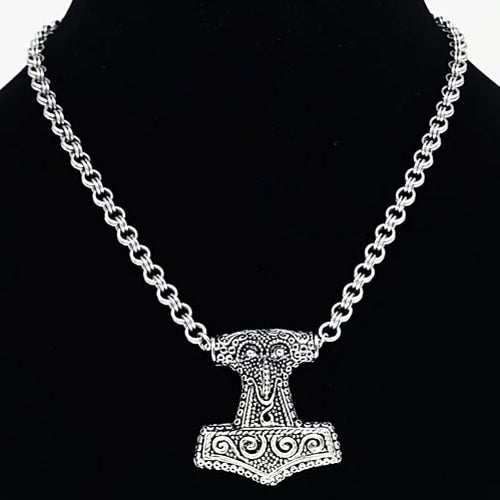 Mjölnir "Skane" Chailmaile Two In Two Weave Necklace