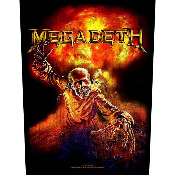 MEGADETH Nuclear Back Patch