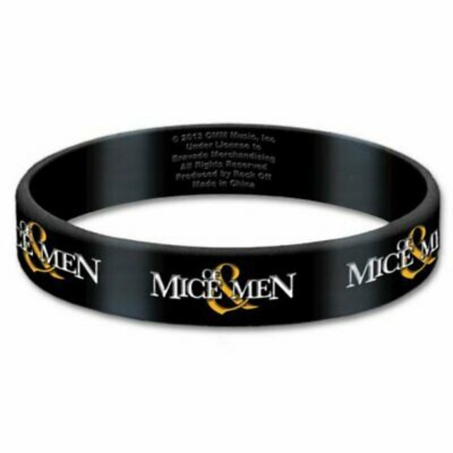 OF MICE & MEN (OM&M) Rubber Bracelet