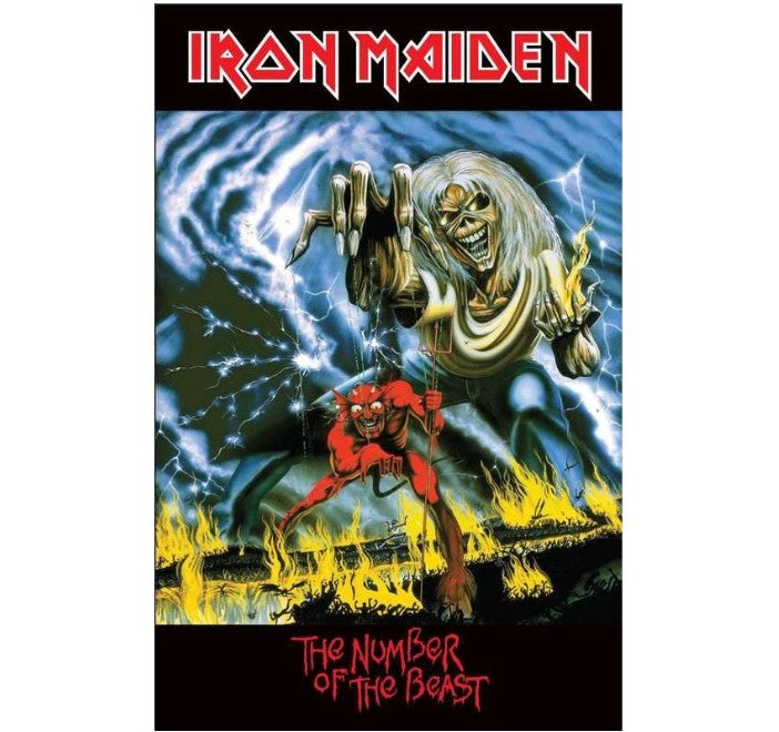IRON MAIDEN Number Of The Beast Cassette 1982