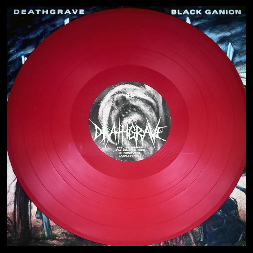 DEATHGRAVE/BLACK GANION Split Title (2025) Vinyl LP