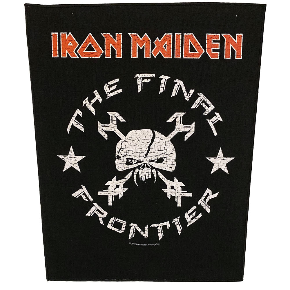 IRON MAIDEN Final Frontier Back Patch