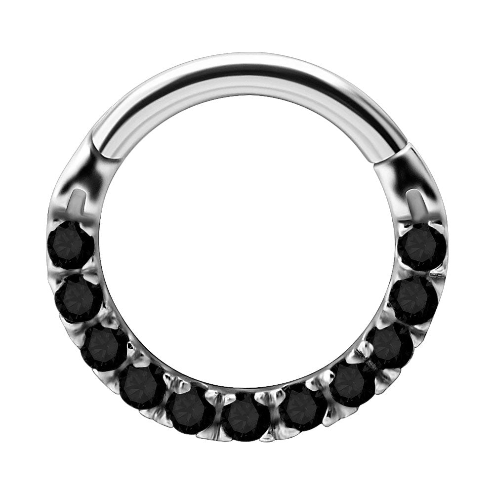 Clicker Black Soul Surgical Steel Septum Piercing