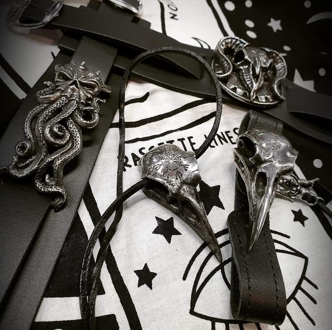 Alchemy Baphomet Wrist Cuff