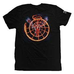 TOOL Flame Spiral Tee (Backprint)