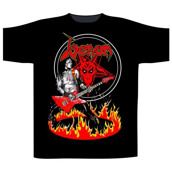 VENOM Cronos in Flames Tee