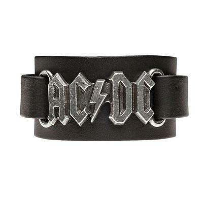 AC/DC Leather Cuff