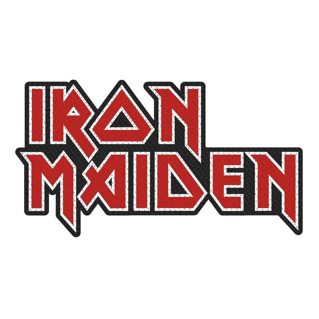 IRON MAIDEN Logo Cutout Patch