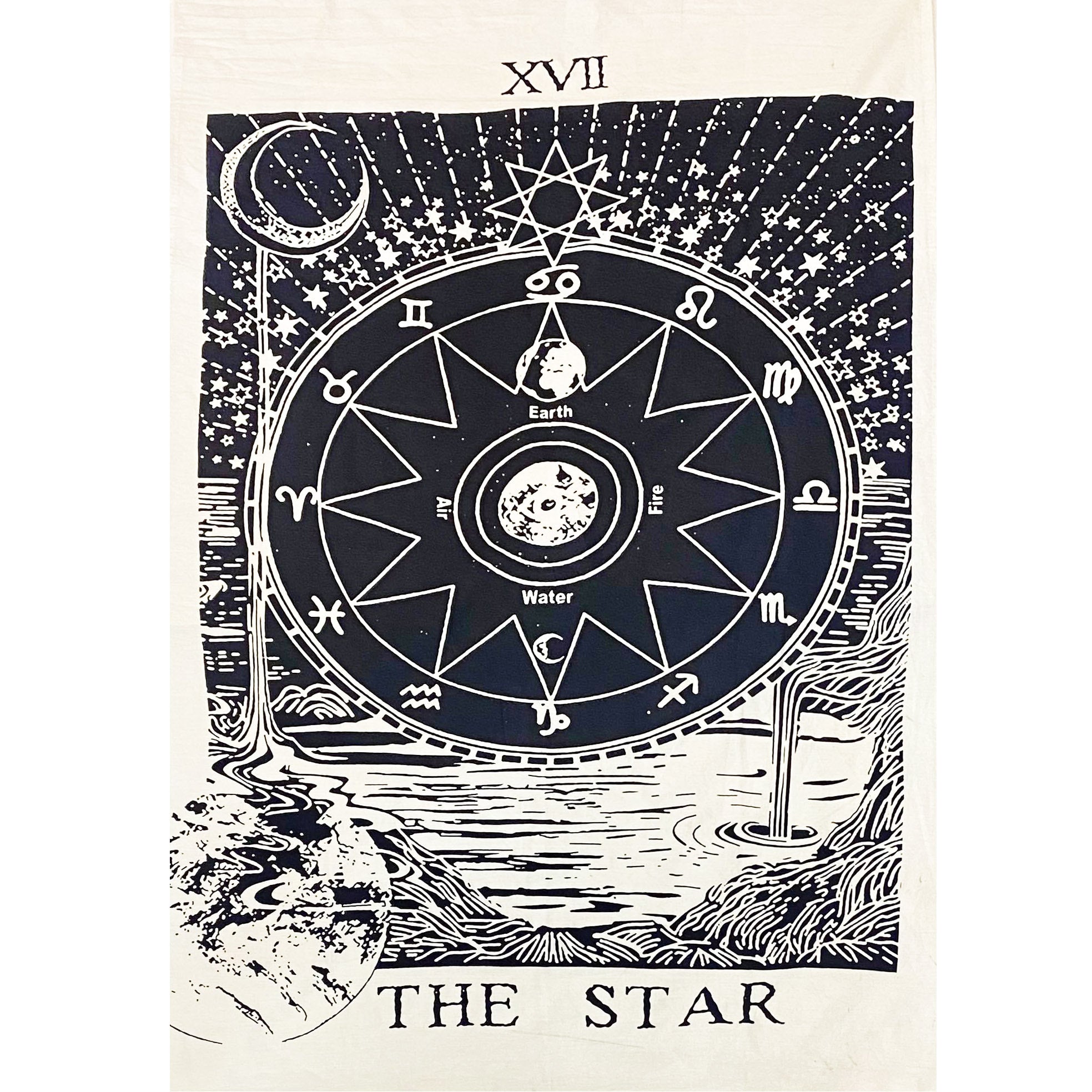 Tarot Wall Flag - The Star
