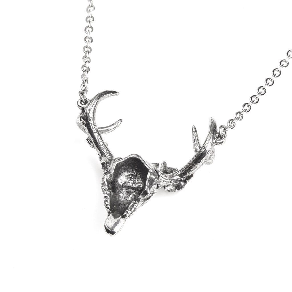 White Hart Black Rose Pendant by Alchemy