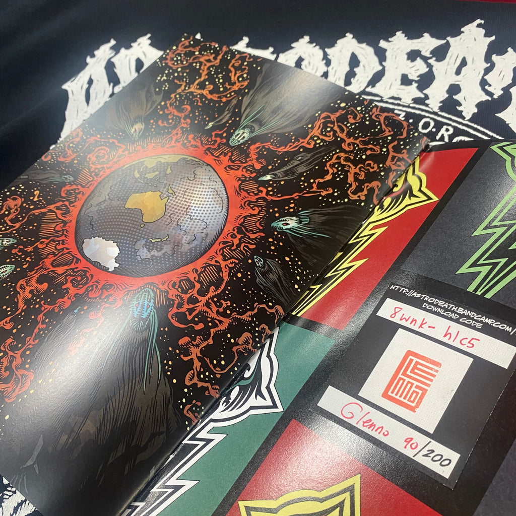 ASTRODEATH Comic Book - Art by Glenno Smith