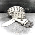 Executioners Conscience Leather Spike Belt