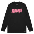 Weirdo Long Sleeve Tee - Pink