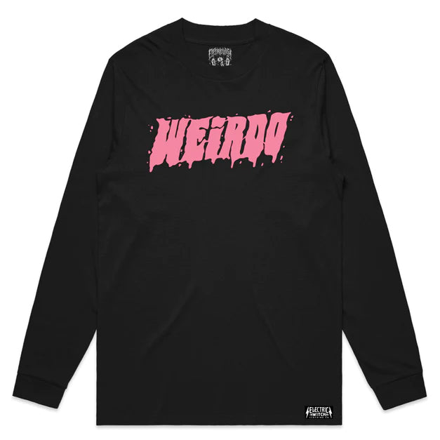 Weirdo Long Sleeve Tee - Pink