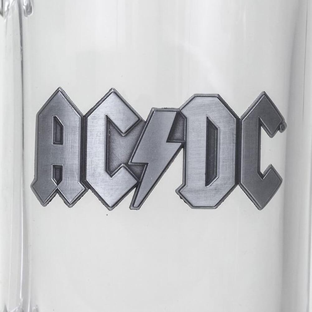 AC/DC Logo Stein Glass
