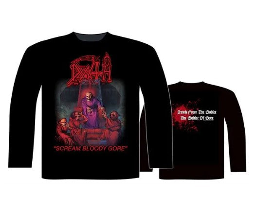 DEATH Scream Bloody Gore L/Sleeve