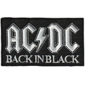 AC/DC Back In Black Patch