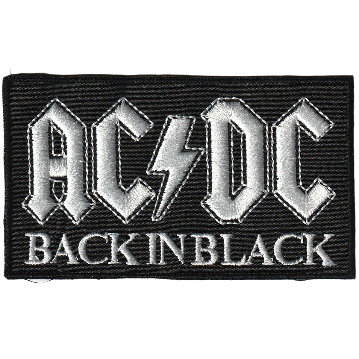AC/DC Back In Black Patch
