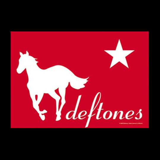DEFTONES White Pony Wall Flag
