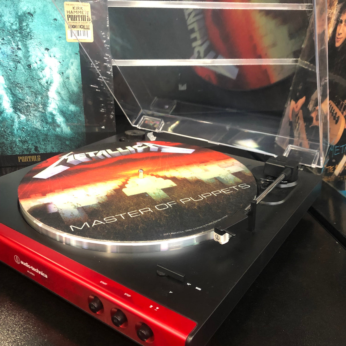 METALLICA Master of Puppets - Record Turntable Slip Mat