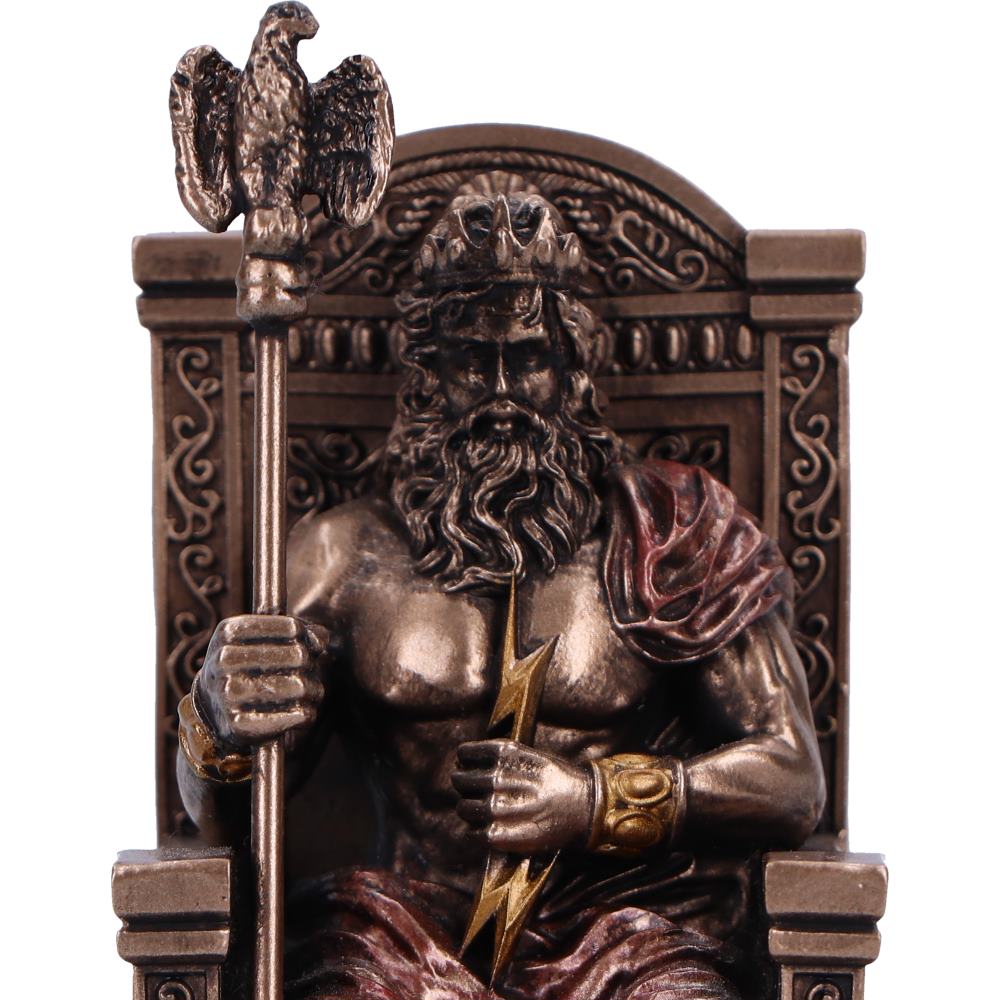 Zeus God of the Sky (Mini) Bronze Figurine
