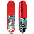 SCREAMFEEDER: Kitten Licks Skate Deck
