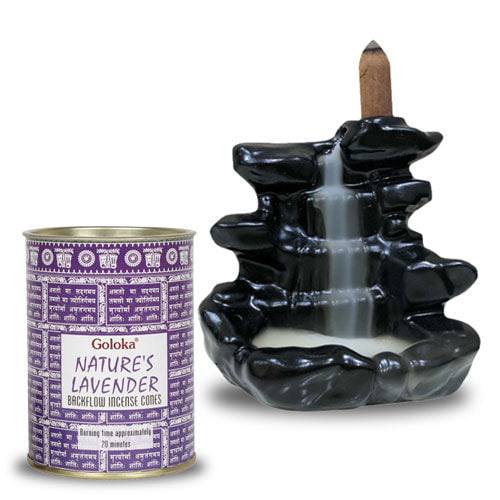 Backflow Incense Cones Lavender