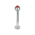 Bedazzled Micro Jewelled Labret - Blood Stone