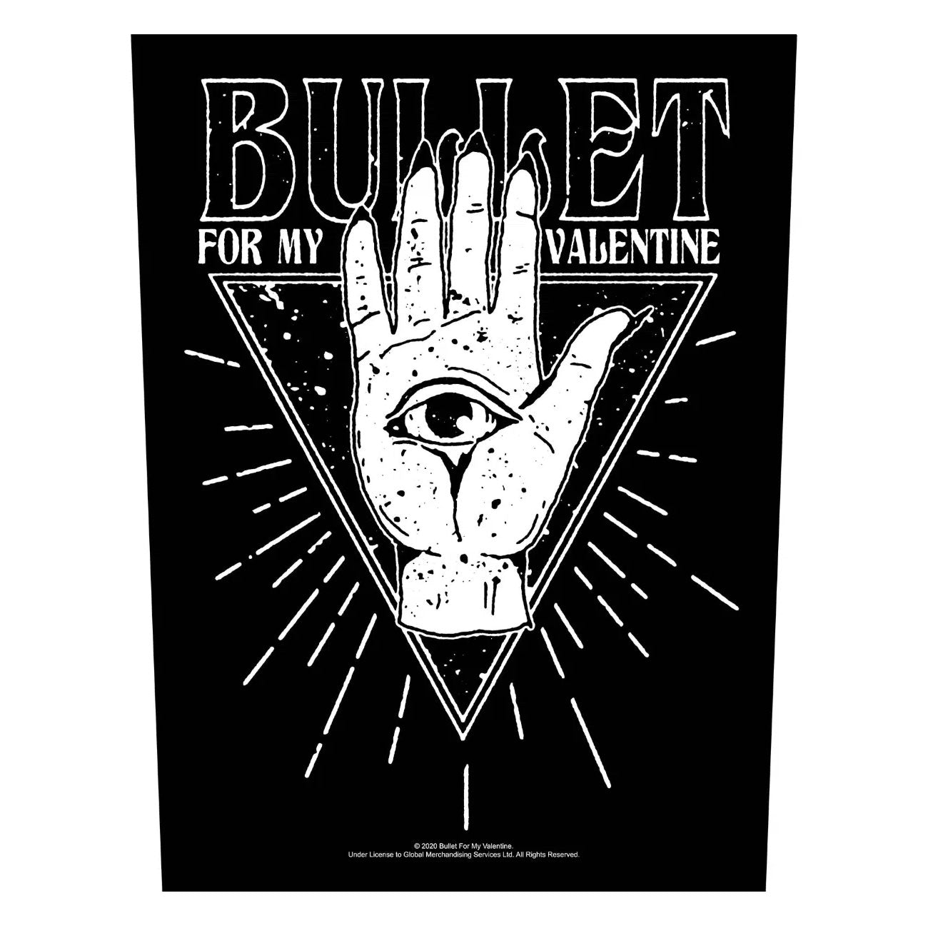 BULLET FOR MY VALENTINE (BFMV) All Seeing Eye Back Patch