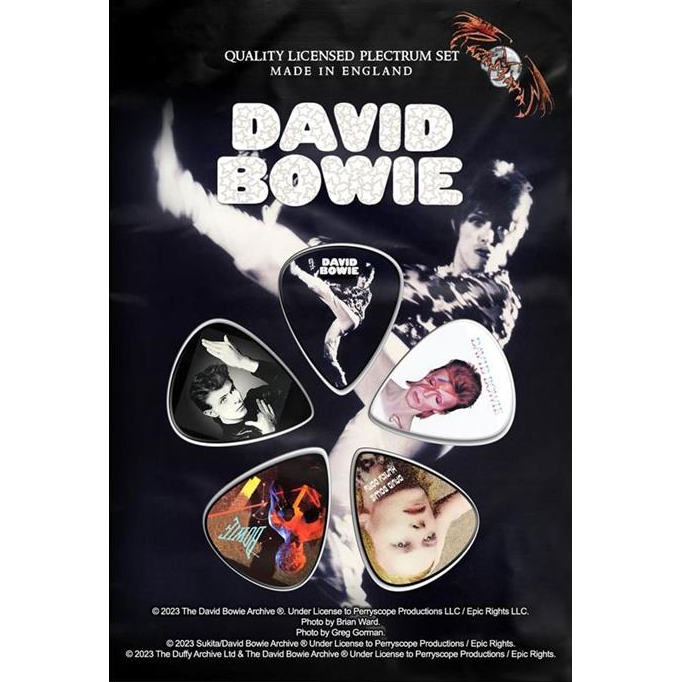 DAVID BOWIE Guitar Plectrum Pack