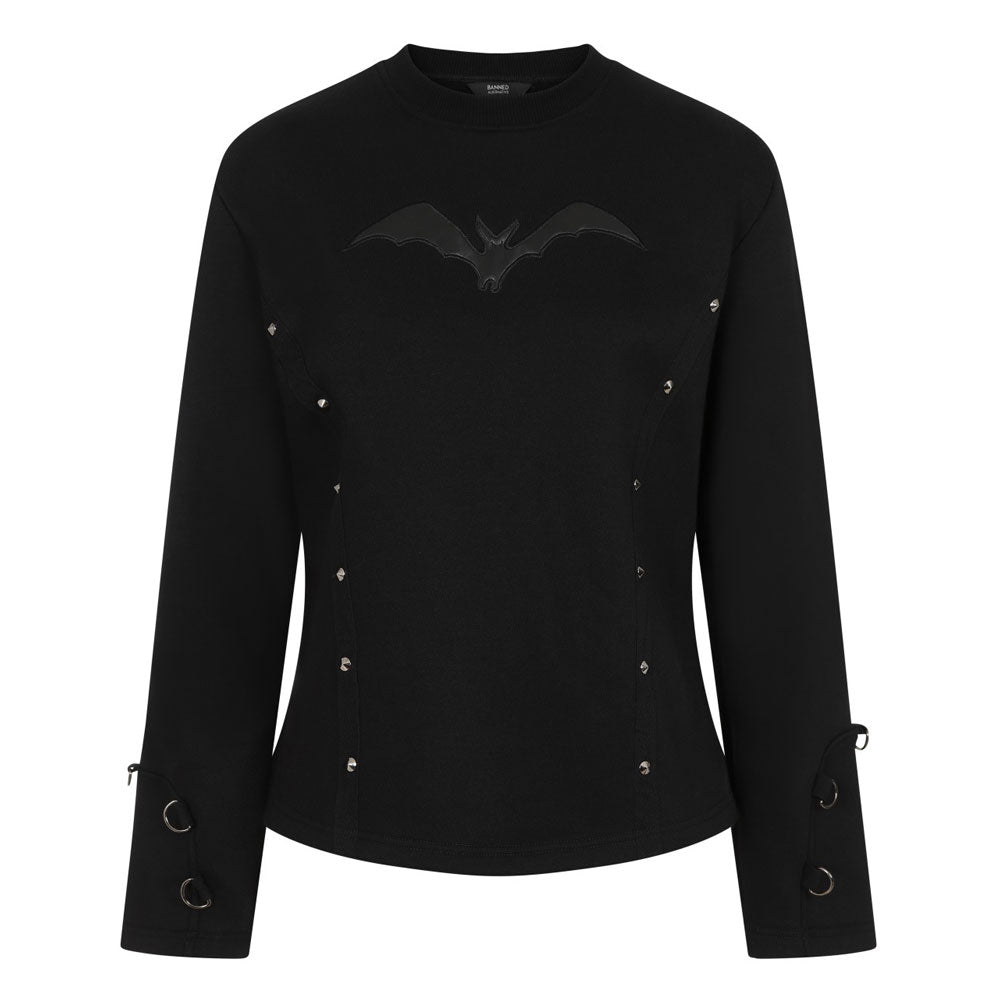 Temperance Bat Pullover Sweater