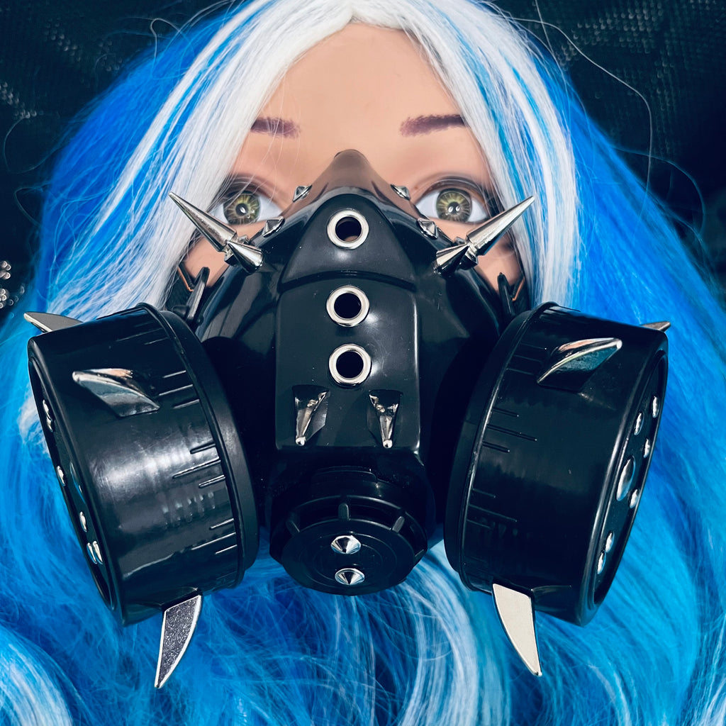 Venomous Asteroid Cybergoth Gas Mask