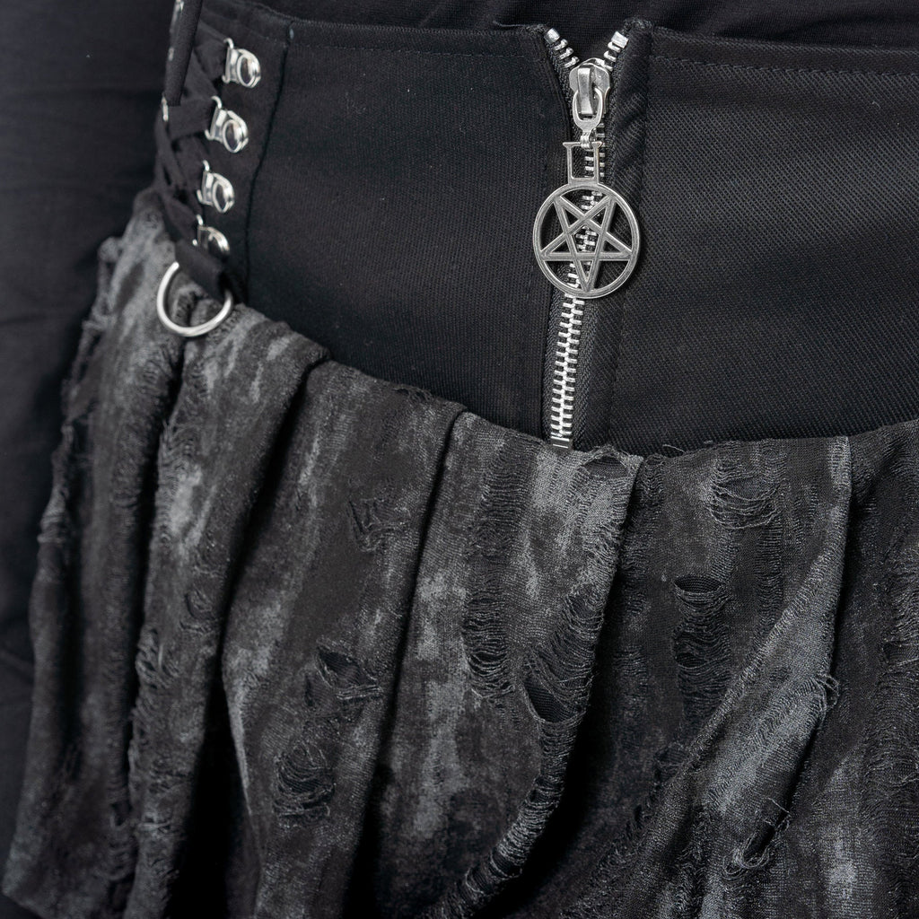 Nicandra Grey Ghost Skirt