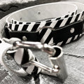 Dangerous Crossing Leather Belt