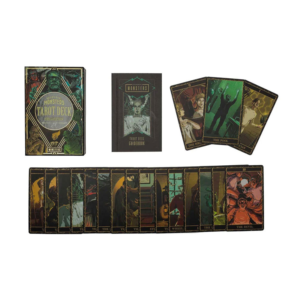 Universal Monsters Tarot Deck and Guidebook
