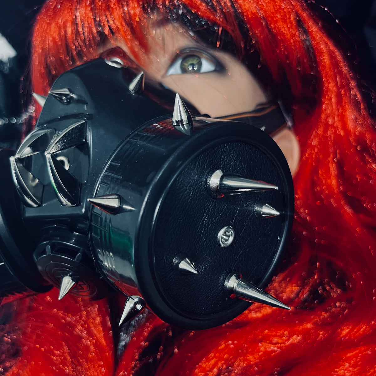 Cerci Asteroid Cybergoth Gas Mask