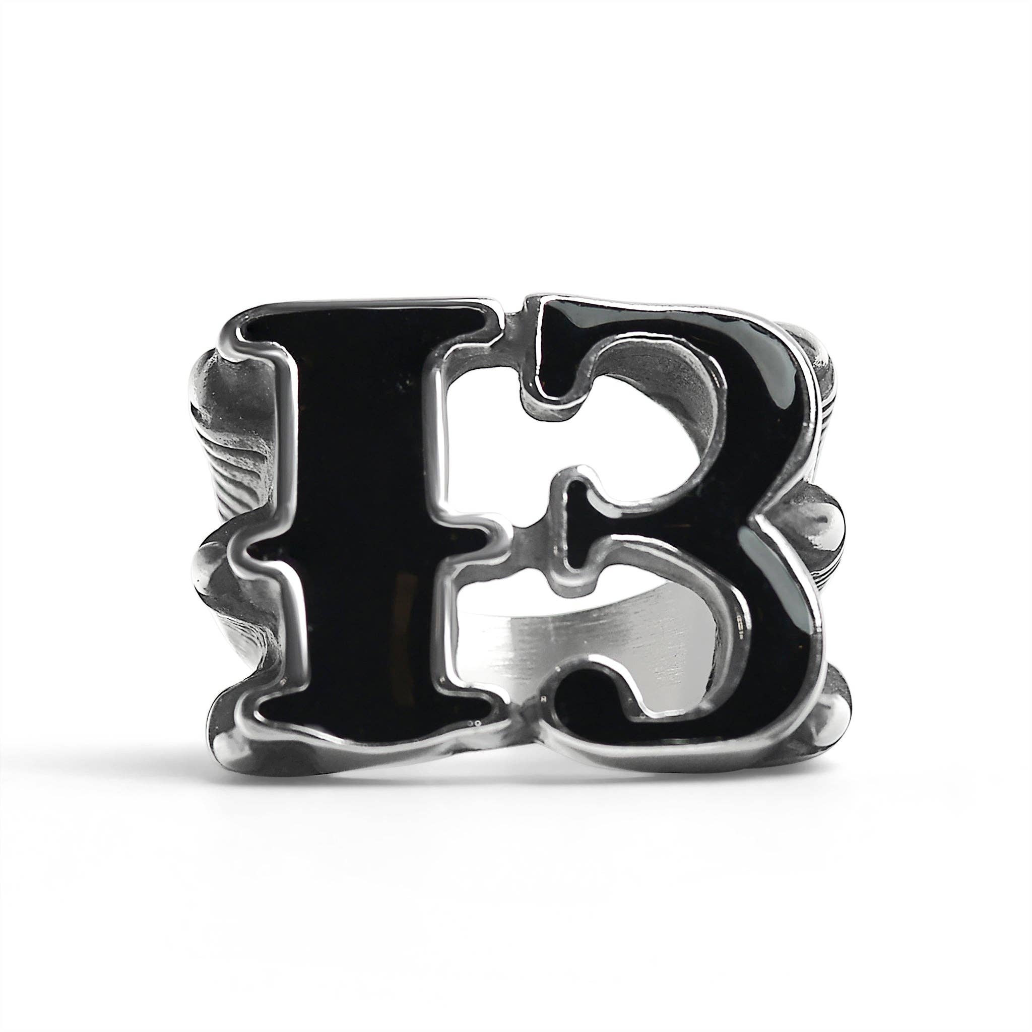 Lucky "13" Dragon Claw Signet Ring
