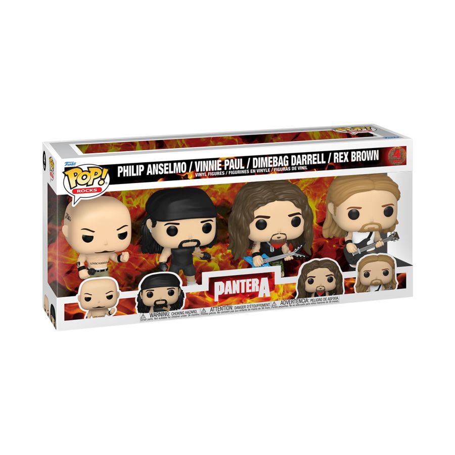 PANTERA Pop! Vinyl 4-Pack