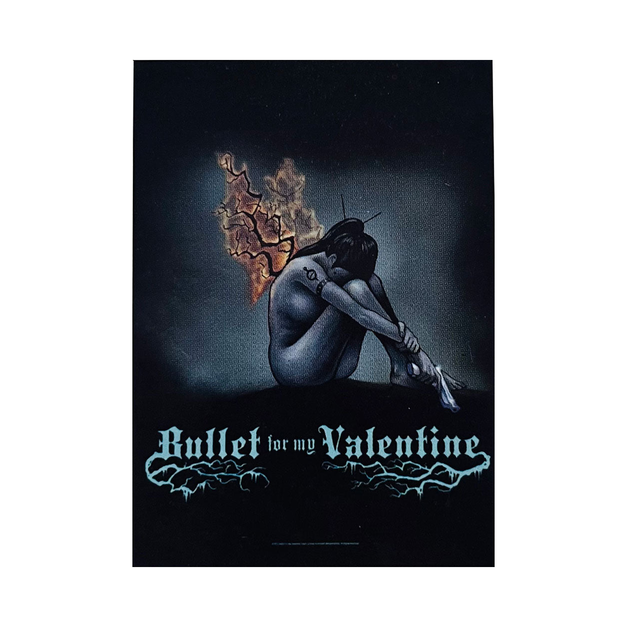 BULLET FOR MY VALENTINE (B4MV)  Burning Wings Wall Flag